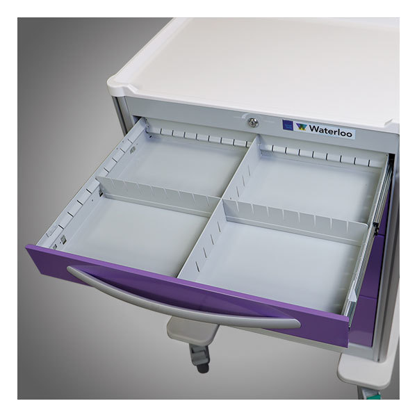 Waterloo Healthcare Waterloo Divider Kit for 3" Aluminum Standard Drawers DIV-AU3